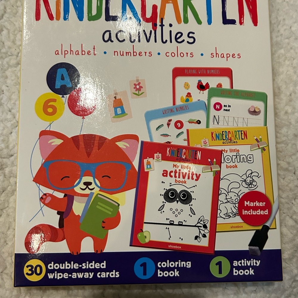 Kindergarten Activities Learning Toy Set